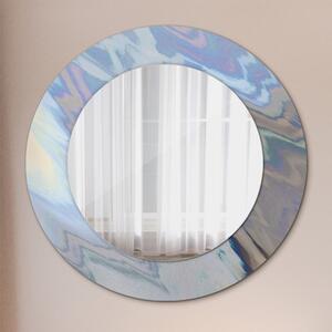 Specchio rotondo stampato Trama olografica fi 50 cm