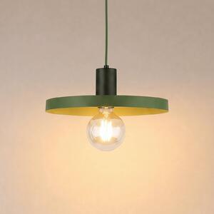 Lampada a sospensione Sila TK Lighting, dimmerabile, Verde, Soggiorno / Sala da pranzo, Metallo, Moderno, Lampada a sospensione