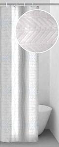 GEDY Tenda per doccia in tessuto 120 x 200 cm "Neve" - Bianco TTE 1328 1230