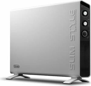 De Longhi Termoconvettore a parete / pavimento Stufa elettrica per Riscaldamento Potenza 2000 Watt con Timer e Termostato - HCX3220FTS