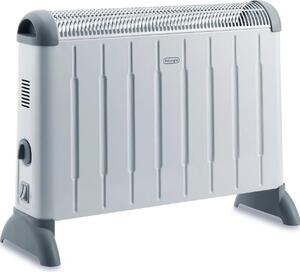 De Longhi Termoconvettore a parete / pavimento Stufa elettrica per Riscaldamento Potenza 2000 Watt con Termostato - HCM2030