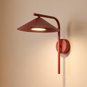 Applique da parete Lume S TK Lighting, dimmerabile, Rosso, Soggiorno / Sala da pranzo, Metallo, Moderno, Applique