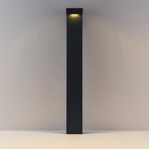Molto Luce Lampione a LED ATO, altezza 85 cm, accensione/spegnimento, antracite, IP65, ATO, Nero, Alluminio, Moderno