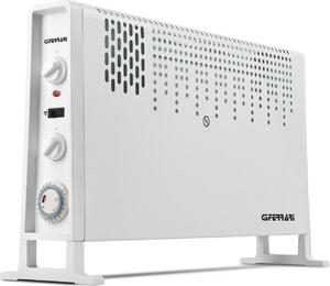 G3 Ferrari Termoconvettore Ventilato Stufa elettrica per Riscaldamento Potenza 2000 Watt con Timer colore Bianco - G60025 Tepor
