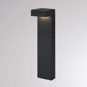 Molto Luce Lampione a LED ATO, altezza 45 cm, DALI, antracite, IP65, metallo dimmerabile, Nero, Alluminio, Moderno