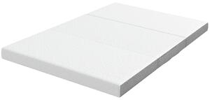 HOMCOM Materasso Pieghevole 195x120cm, 10cm, Rivestimento Lavabile, Ideale per Ospiti/Campeggio | Aosom Italy