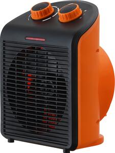DCG Termoventilatore Caldobagno Stufa elettrica per Riscaldamento Potenza 2000 Watt con Termostato Regolabile - HL9734