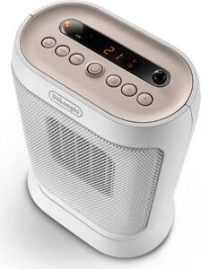 De Longhi Termoventilatore Capsule You&Me Ceramico da Pavimento Stufa Elettrica Potenza 2000 Watt colore Bianco - HFXR40T20.WB