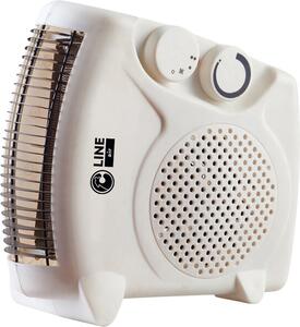 DecHome Termoventilatore Caldobagno Stufa elettrica per Riscaldamento Potenza 2000 Watt colore Bianco - HFH-901