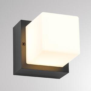 Molto Luce Applique da esterni FYNN-O, Nero, Alluminio, Moderno, Applique da esterni