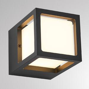 Molto Luce Applique da esterni FYNN-X, Nero, Alluminio, Moderno, Applique da esterni