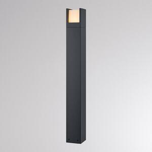 Molto Luce Lampione a LED FYNN-U, altezza 85 cm, antracite, CCT IP65 on/off FYNN-U, Nero, Alluminio, Moderno