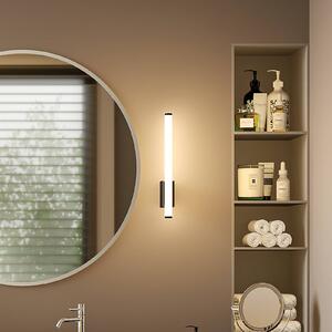 Molto Luce Applique da parete VINA UP S, Nero, Bagno, Alluminio, Moderno, Applique