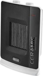 De Longhi Termoventilatore Ceramico Stufa elettrica Caldobagno Potenza 2200 Watt con Termostato - DCH7032