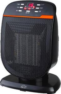 DCG Termoventilatore Ceramico Stufa elettrica potenza 1800 W colore Nero Arancio - PTC180