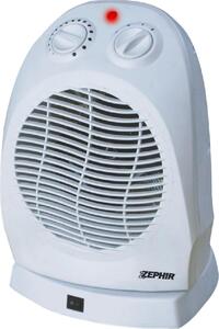 Zephir Termoventilatore Oscillante Stufa elettrica Potenza 2000 Watt Caldobagno colore Bianco - ZTRM6