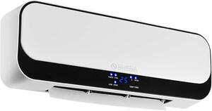 OLIMPIA SPLENDID Termoventilatore da parete Ceramico Stufa elettrica Potenza 2000 Watt con Telecomando Timer e Termostato - 99364 Caldo Up T