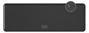 Black & Decker Termoventilatore da Parete Ceramico Stufa Elettrica Potenza 2500 Watt con Telecomando Timer e Termostato - BXWSH 2001E