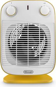 De Longhi Termoventilatore Stufa Elettrica Caldobagno Potenza 2000 Watt con Termostato colore Giallo - HFS50B20.YE