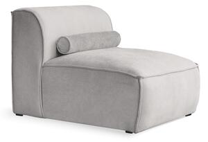 Divano componibile in grigio chiaro (solo con parte centrale) Flex Felix – Miuform