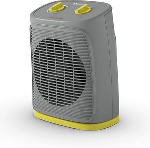 OLIMPIA SPLENDID Termoventilatore Stufa elettrica Caldobagno Potenza 2000 Watt Oscillante e termostato IP21 - 99294 Caldo Rock O