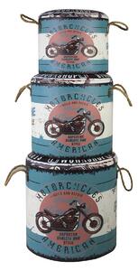 Bauli, scatole di immagazzinaggio Signes Grimalt Bares Vintage 3U Motorcycle