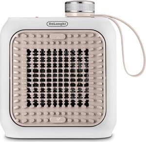 De Longhi Termoventilatore Stufa elettrica da Pavimento Potenza 350 watt colore Rosa - HFX 10B03.PK