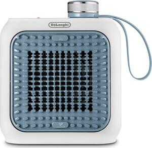 De Longhi Termoventilatore Stufa elettrica da Pavimento Potenza 350 watt colore Azzurro - HFX 10B03.LB