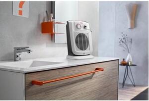 De Longhi Termoventilatore Stufa elettrica da Tavolo Caldobagno Potenza 2200 Watt con Timer e Termostato - HBC 3052T