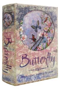 Cestini, scatole e cestini Signes Grimalt Box Book Butterfly