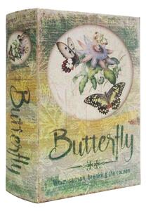 Cestini, scatole e cestini Signes Grimalt Box Book Butterfly