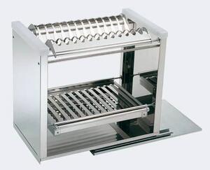 TECNOINOX Scolapiatti Estraibile per Mobili in Acciaio Inox P43cm L26cm