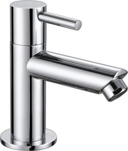 Aloni Rubinetto per lavabo, rubinetto dell'acqua fredda, cromato