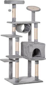 AllMyPets Tiragraffi per Gatti Albero Tiragraffi Max. 4.5kg Grigio - D35355