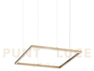 Oracle slim square sospensione led smd 50x50cm 33 w on-off 3050 lm 