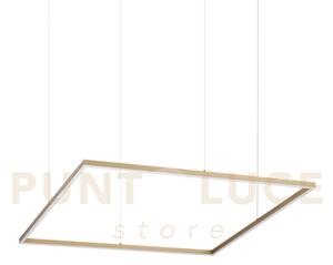 Oracle slim square sospensione led smd 53 w on-off 5200 lm 3000 k o