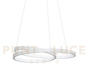 Oz lampadario a sospensione led smd 38 w on-off 4350 lm 3000 k bian