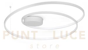 Oz lampadario a soffitto led smd 52 w on-off 6100 lm 3000 k d.80cm 