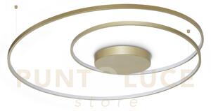 Oz lampadario a soffitto led smd 75 w on-off 8300 lm 3000 k d.100cm