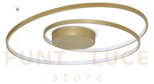 Oz lampadario a soffitto led smd 52 w on-off 6100 lm 3000 k d.80cm 