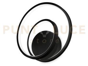 Oz applique a parete led smd 26 w on-off 2650 lm 4000 k nero