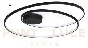 Oz lampadario a soffitto led smd 52 w on-off 6100 lm 3000 k d.80cm 