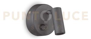 Page applique a parete con interruttore orientabile led 3000k 3w 2