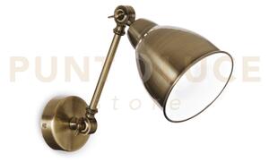 Newton applique a parete brunito 1 luce attacco e27 orientabile