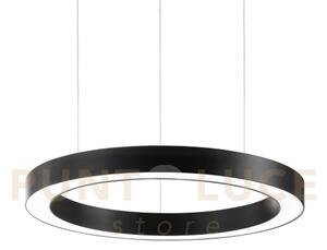 Oracle sospensione led 3000k 33w 3800 lm nera d.60cm