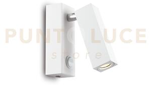 Page applique a parete con interruttore orientabile led 3000k 3w 2
