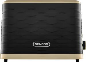 SENCOR Tostapane 2 Fette 3 in 1 Potenza 930 Watt con 7 Livelli di Tostatura e Timer colore Nero - STS7501BL