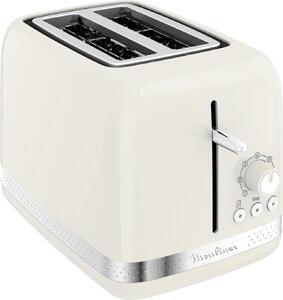 Moulinex Tostapane 2 Fette Potenza 850 watt Funzione scongelamento colore Avorio - LT300AK Soleil 2S