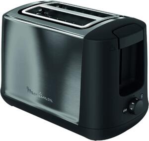 Moulinex Tostapane 2 Fette Potenza 850 Watt Funzione scongelamento colore Nero Inox - LT3408K Subito 4