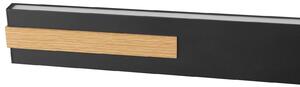 Brilliant Lampada LED a sospensione Streamline, lunghezza 130 cm, nero, metallo dimmerabile, Nero, Soggiorno / Sala da pranzo, Metallo, Moderno